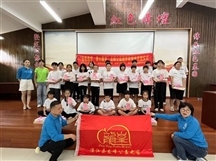 龙峰公益圆梦助学金发放仪式走进红色塘波