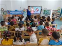 “不要烫伤我的童年”走进库尔勒市第五幼儿园！